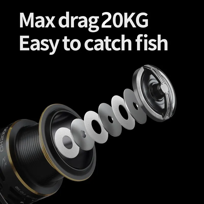 LINNHUE Carp Fishing Reel Spin - Developing Tank Reel avis et prix