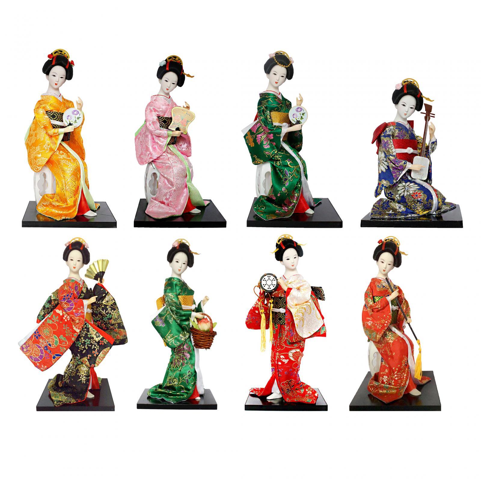 Kimono Dolls Japanese Geisha 1 - Vintage Collectible And Vintage Dolls avis et prix