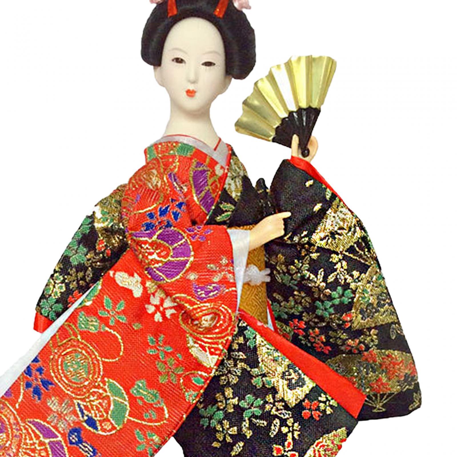 Kimono Dolls Japanese Geisha 1 - Vintage Collectible And Vintage Dolls avis et prix
