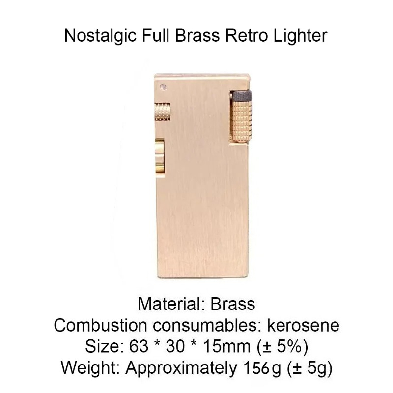Handmade Brass Trench Fuel Oil - Vintage Collectible Lighters avis et prix