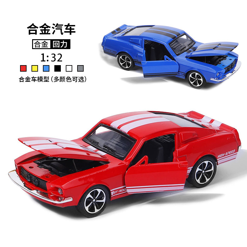 1:32 Diecast Alloy Ford Mustan - Vintage Collectibles avis et prix