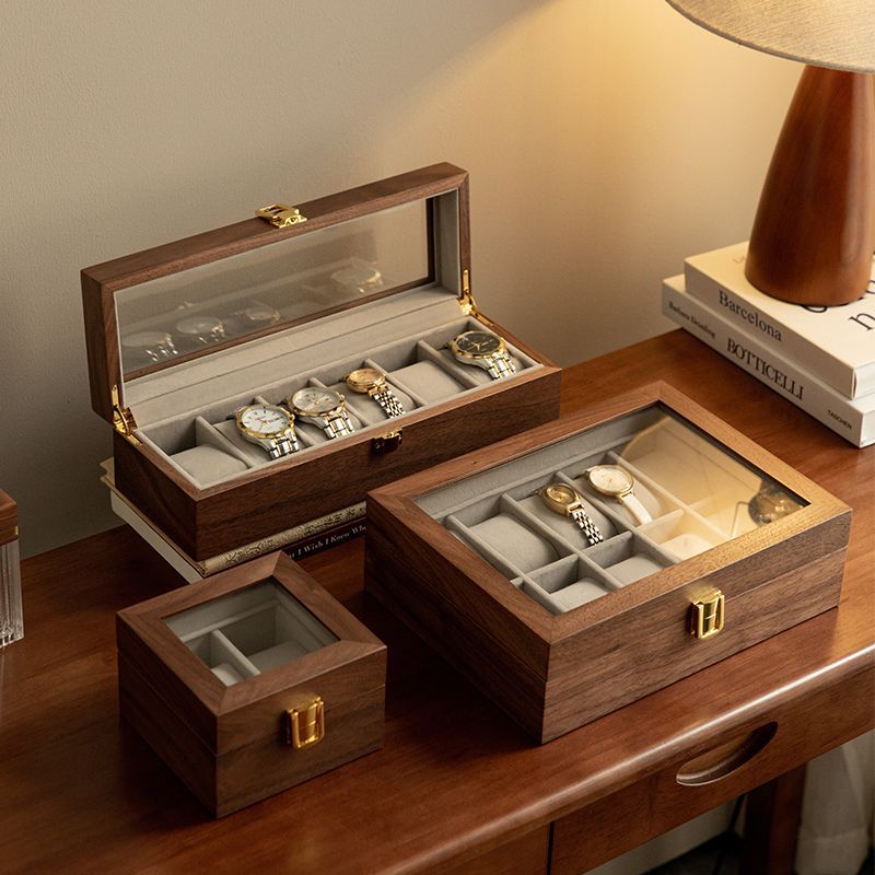 Wooden Watch Storage Box Luxur - Vintage Watch Collecting avis et prix