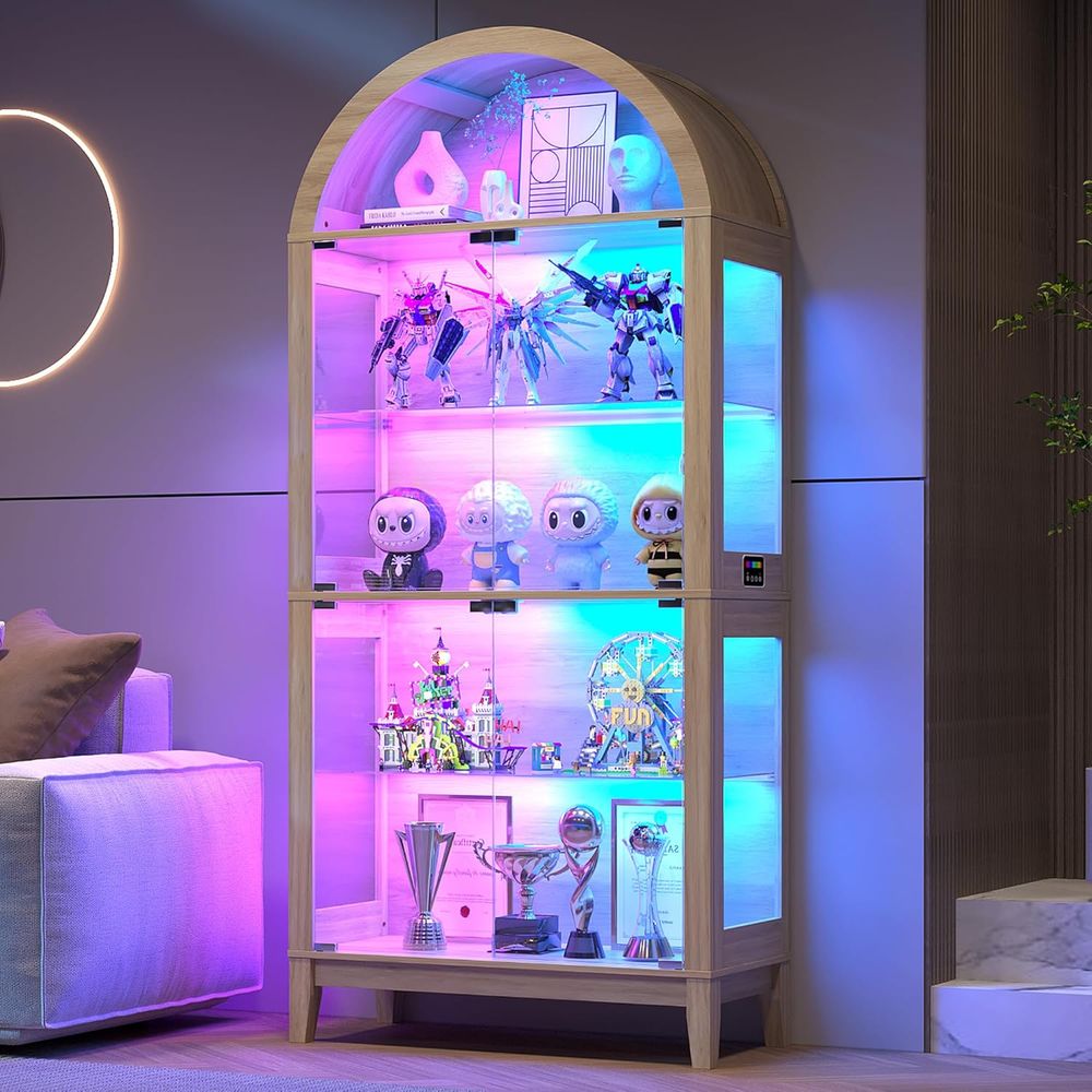 Illuminated Arched Display Cab - Collectible Collection avis et prix