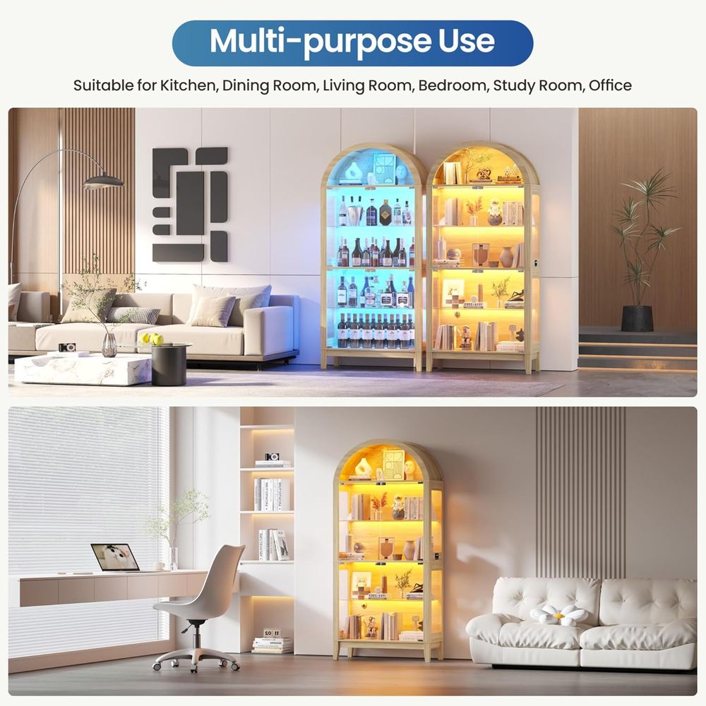 Illuminated Arched Display Cab - Collectible Collection avis et prix