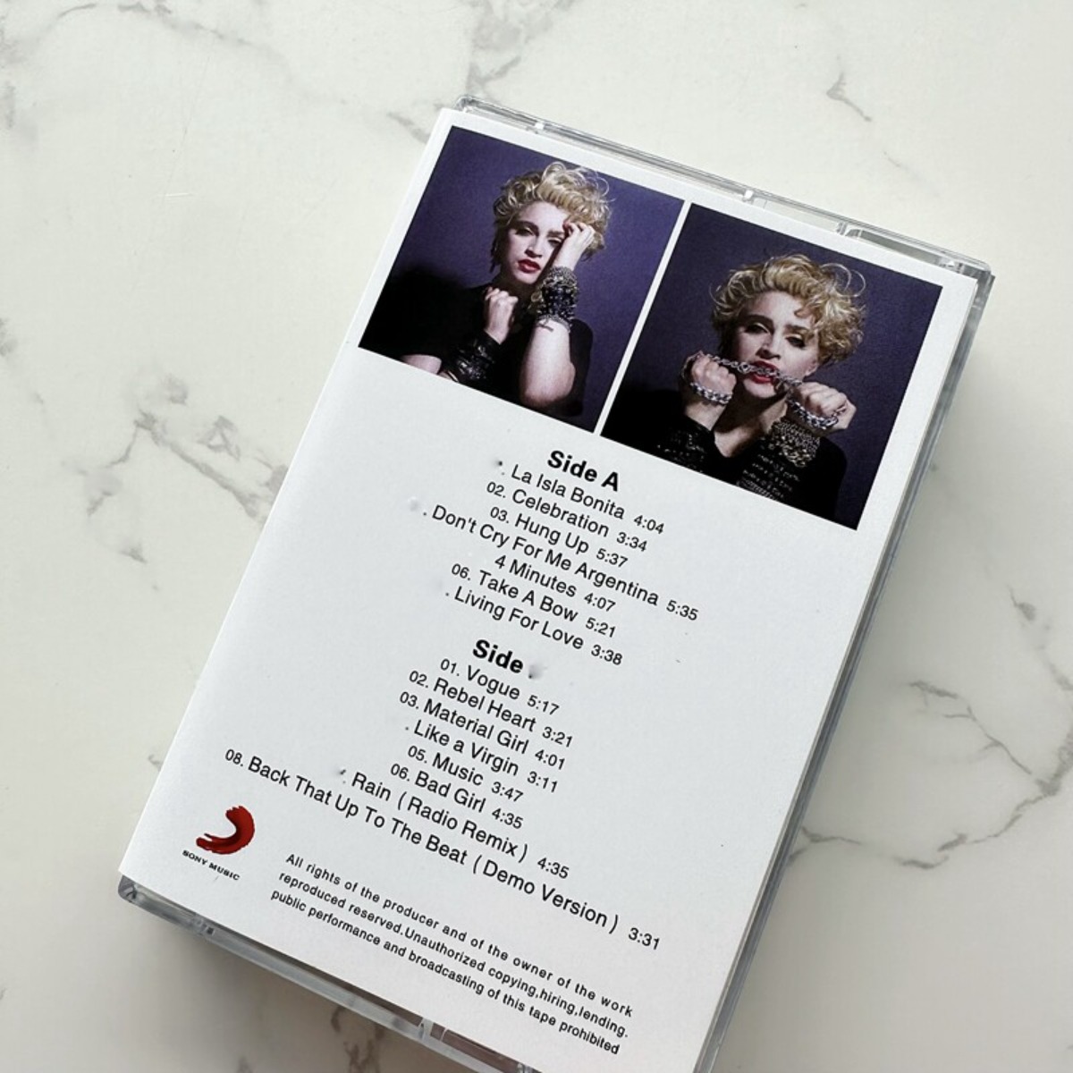 Madonna Classic Pop Music Cass - Vintage Collectibles avis et prix